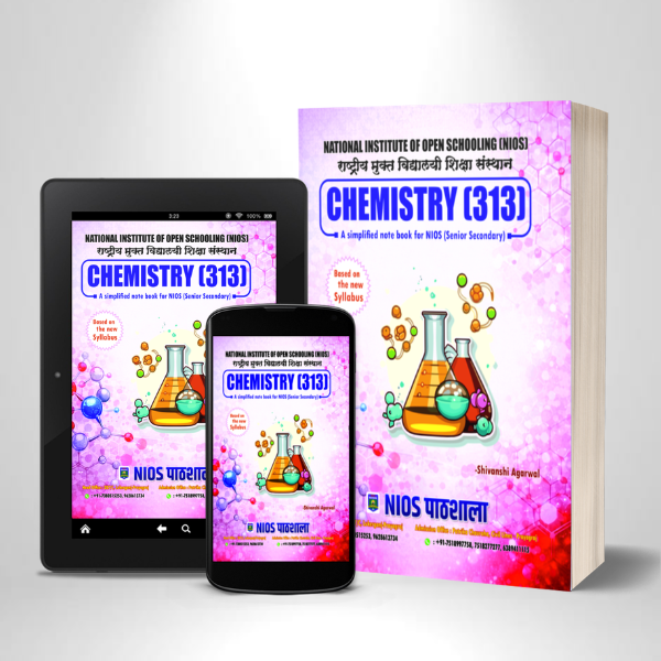 NIOS Chemistry (313) Simplified Notebook – Class 12th (New Syllabus)